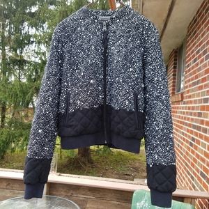 Quilted Bomber Jacket